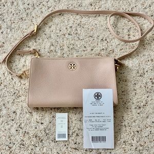 Tory Burch Pale Pink Wallet Crossbody NWT